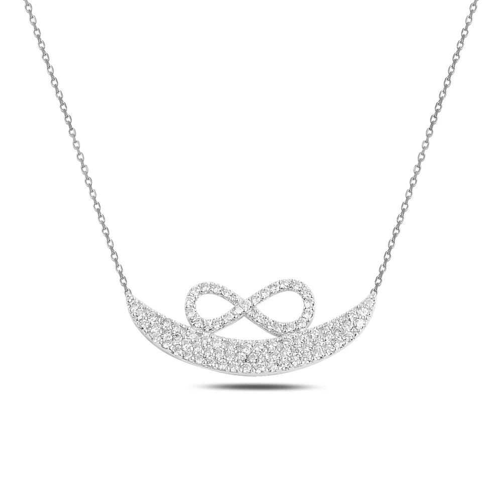 

Silver Kaykl Infinity Necklace