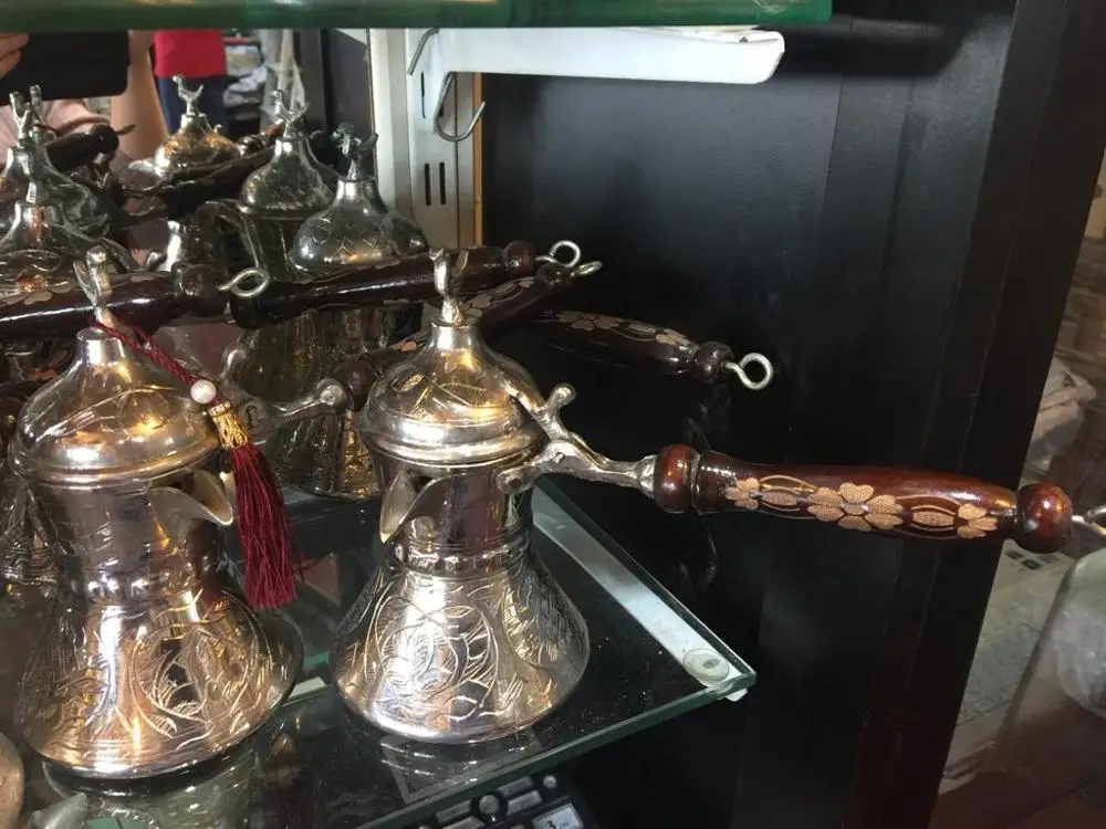 Pure copper traditional coffee pot | Arabic coffee Dallah | Arabic Dallah | Copper Dallah | Handmade Dallah FREE SHİPPİNG