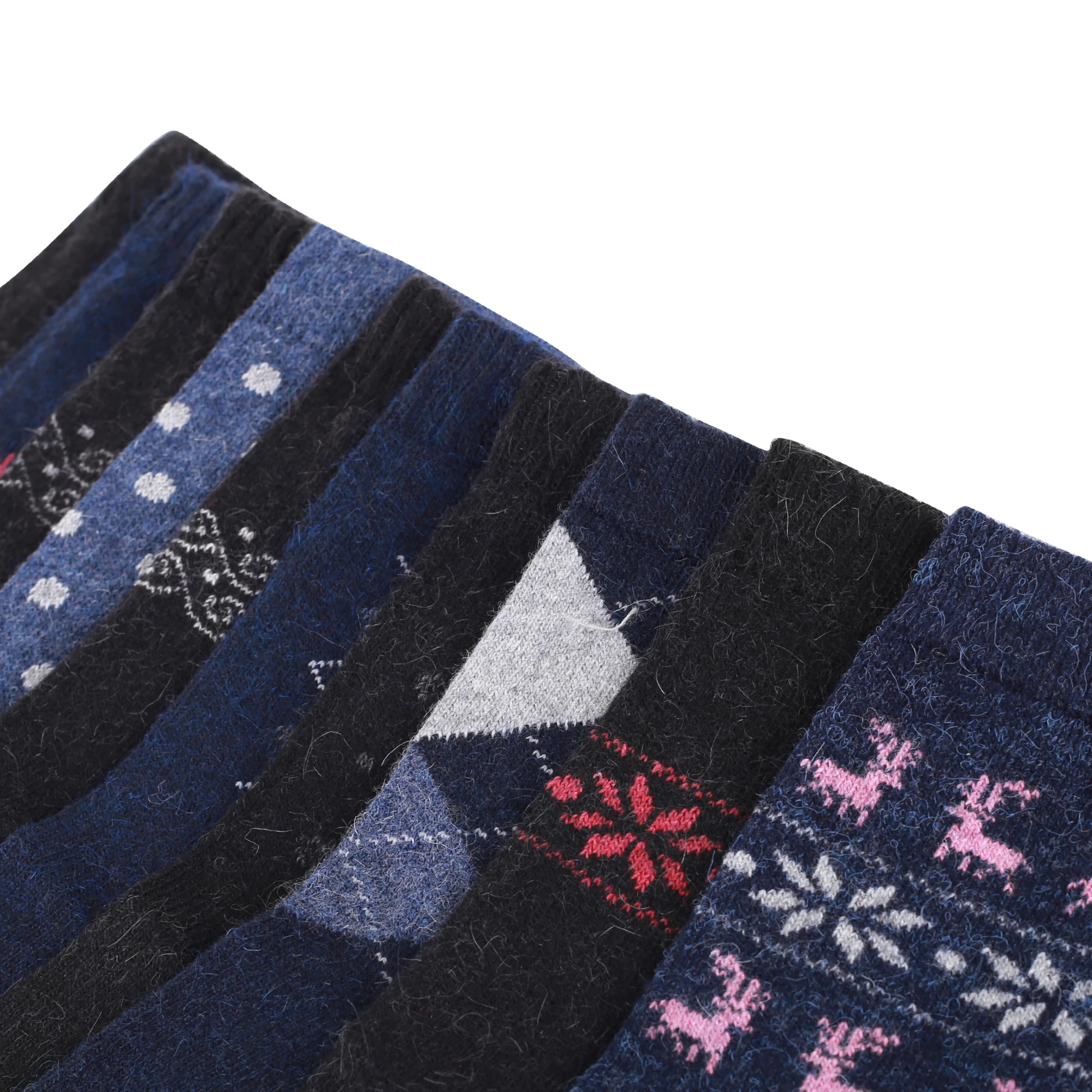 12 pcs Bolero Women Socks Set Happy Fun Printed Cute Socks Socks Women 'S Socks Wool