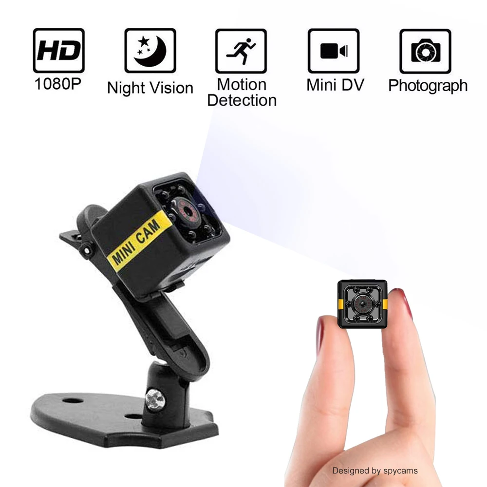Миниатюрная мини-камера HD 1080P компактный видеорегистратор экшн-камера