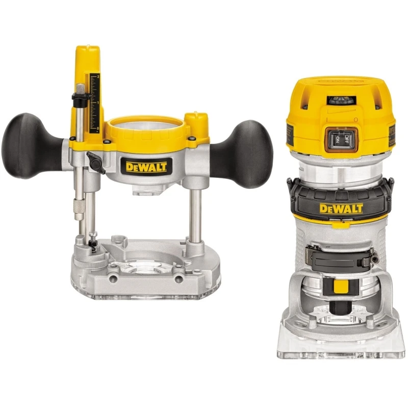 Фрезер электрический DeWalt D26204K (900 Вт цанга на 8 мм глубина хода 55 мм)|Фрезы по