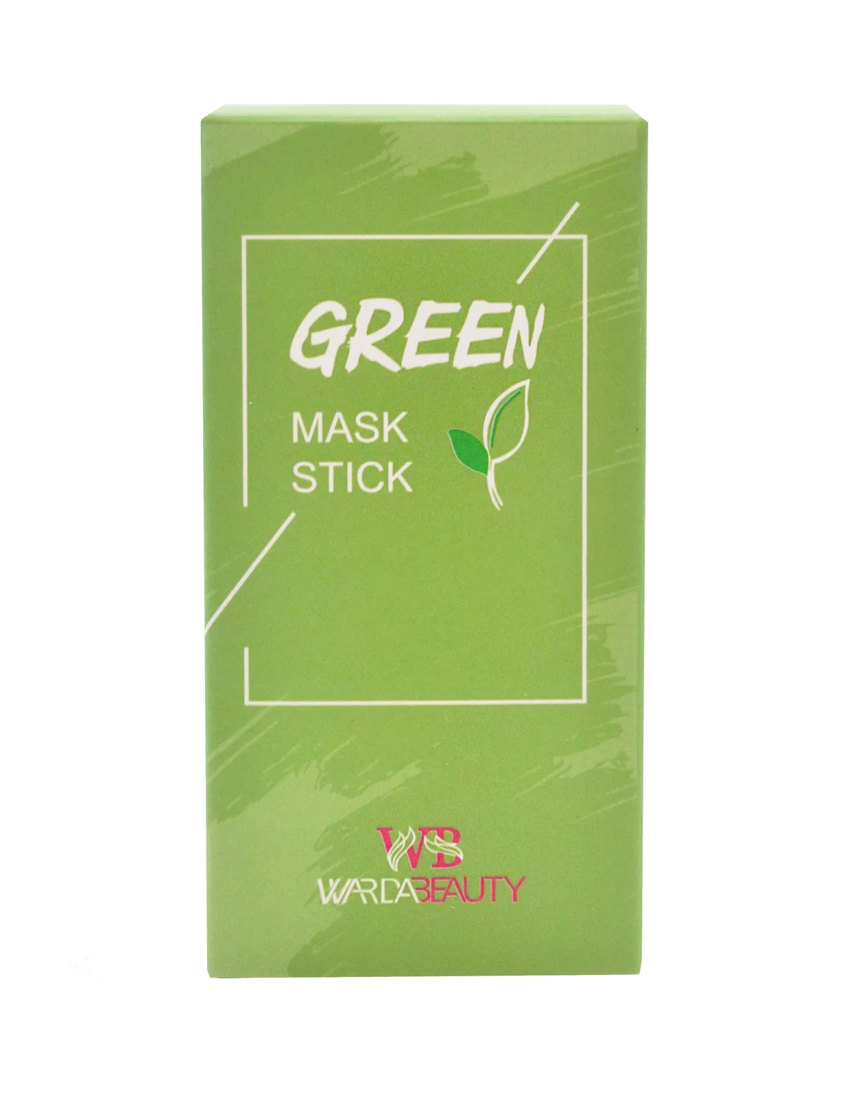 Глиняная маска WARDA стик для очищения и сужения пор с экстрактом Зеленого Чая от