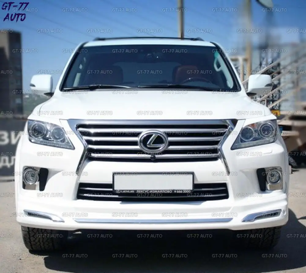 Накладки на передние фары для Lexus LX 570 2012-2015 реснички 1 комплект/2 шт внешний