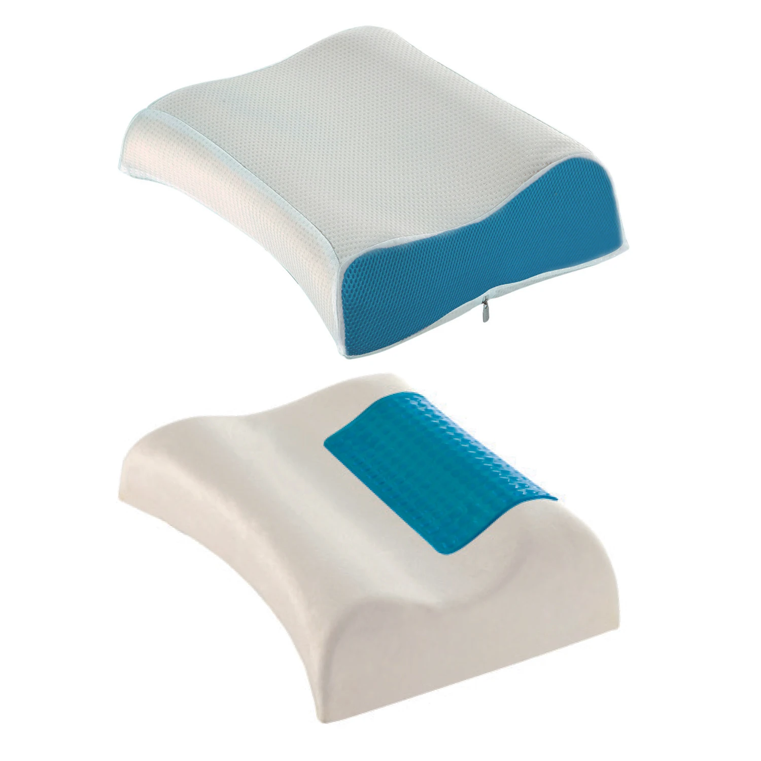 

Подушка Homedius Ultra Gell ортопедическая для поддержки шеи, 40x52x14 см