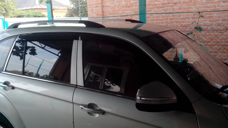 Ветровики для лифан х 60 2012 дефлекторы окон дождевики на окна солнце дождь дым