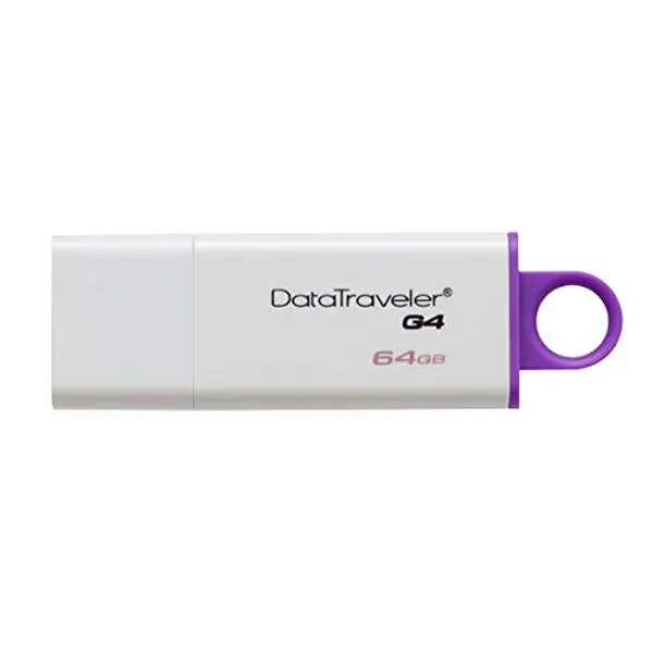Флешка Kingston DTIG4 64 Гб USB 3 0 белый фиолетовый|USB флэш-накопители| |