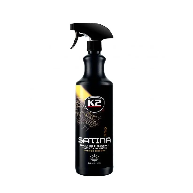 Полироль и очиститель пластика SATINA PRO SUNSET FRESH K2 свежесть заката|Уход за пластиком