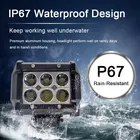 2 шт., светодиодные лампы для дневных ходовых огней, 18 Вт, 4 дюйма, 12 В, 24 В