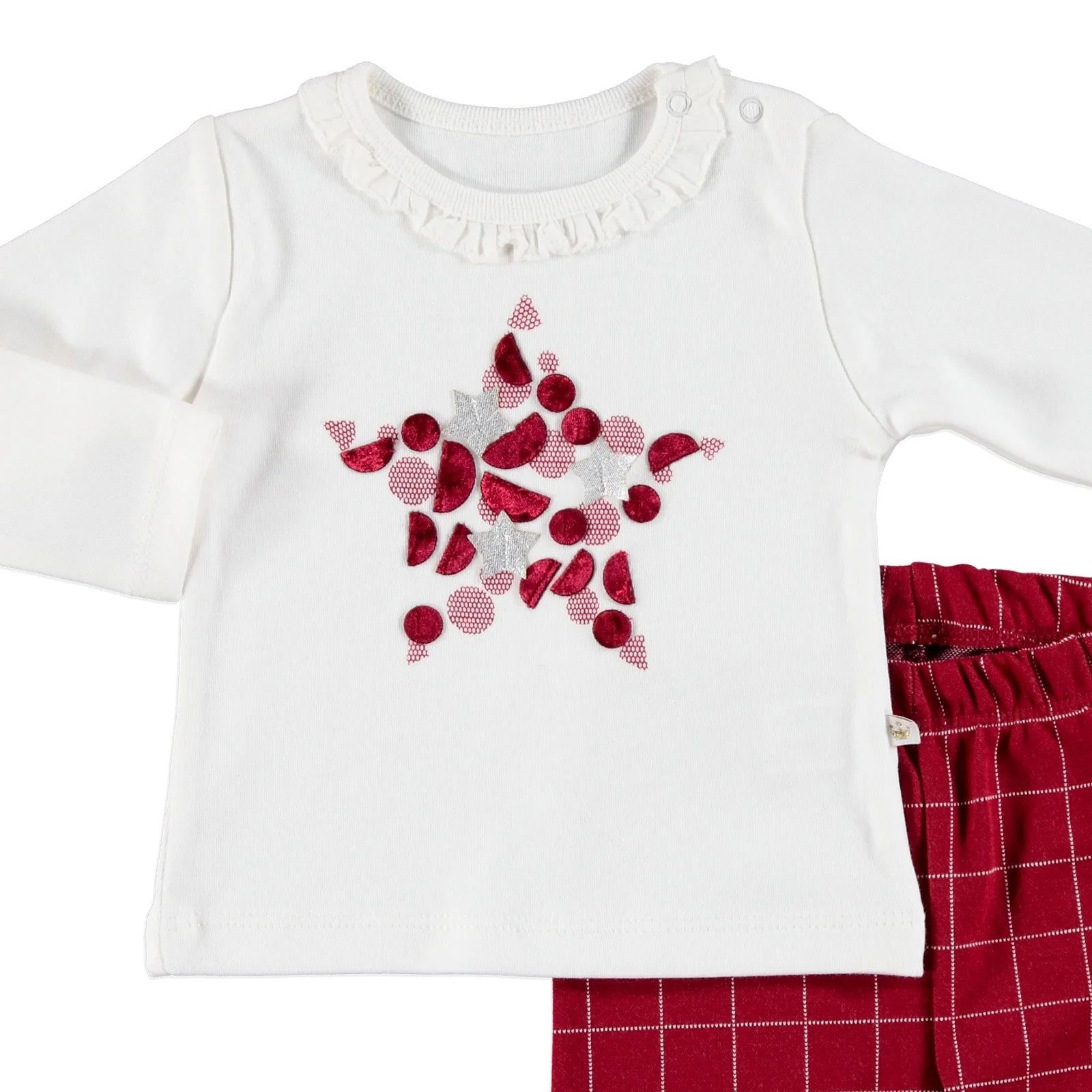 Ebebek For My Baby Tale/толстовка с гофрированным воротником комплект со штанами из 2
