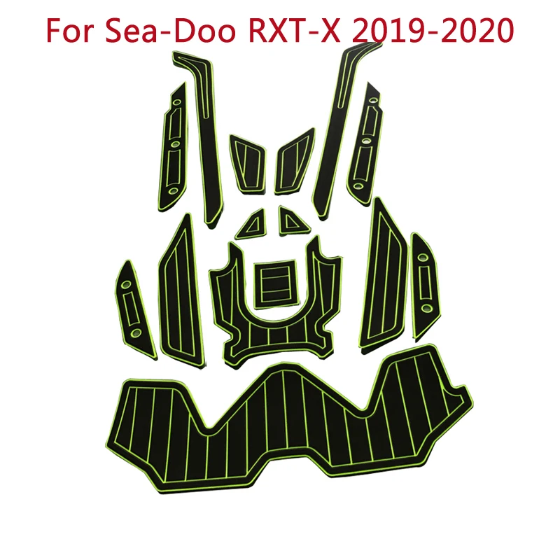 Customized  EVA Jet Ski Traction Mat  Faux Teaking Sheet  Anti Skid Mat For Sea-Doo RXT-X 2019-2020