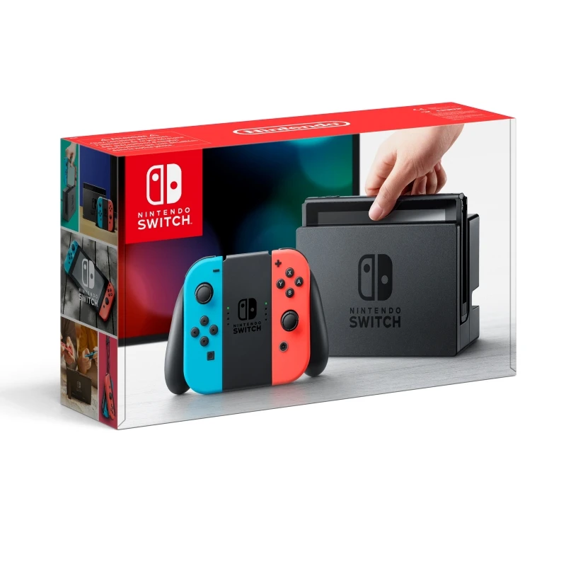 Игровая консоль Nintendo Switch (неоновый красный / неоновый синий)|Игровые консоли| |