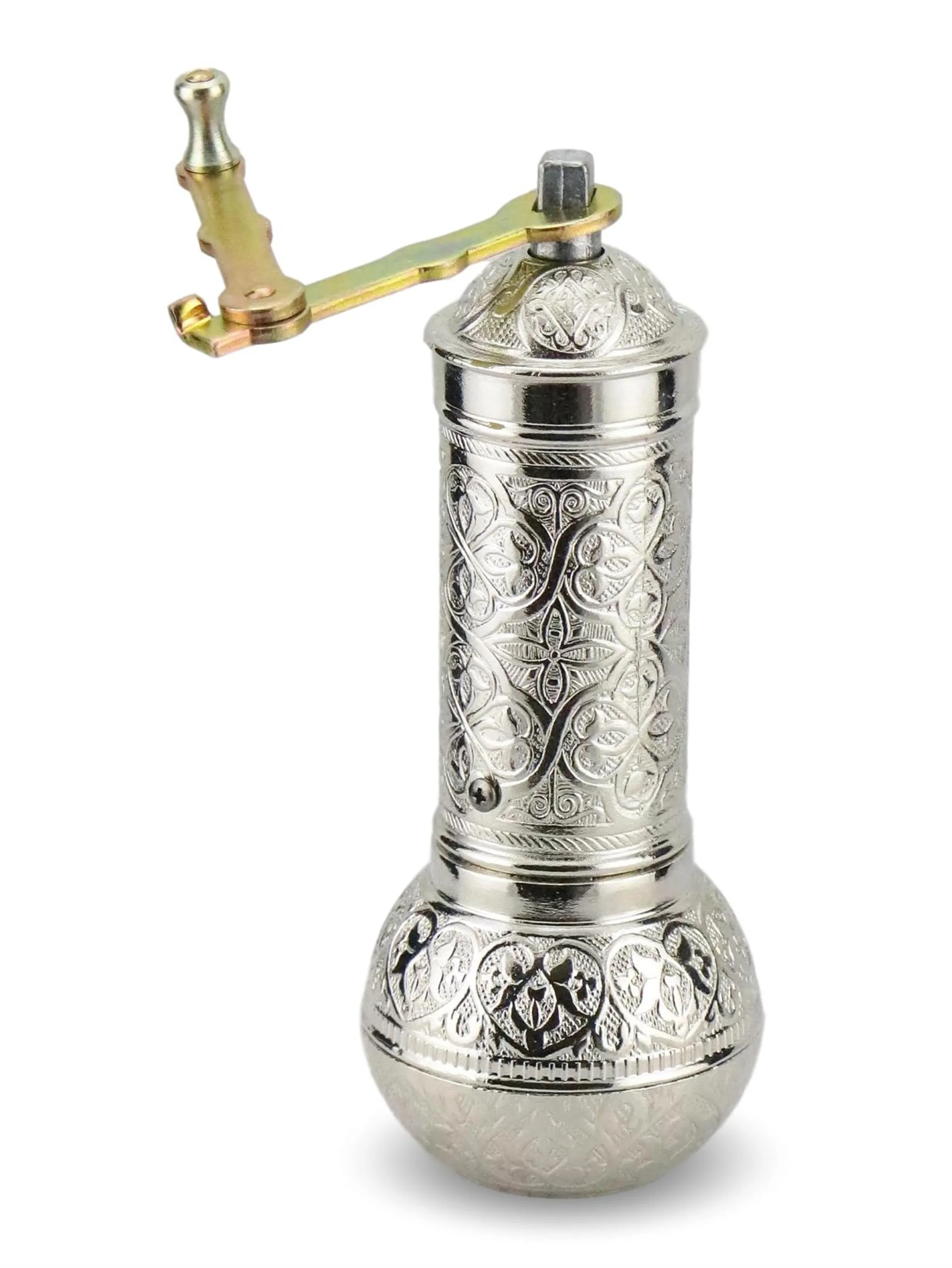 

Coffee Grinder Pepper salt mill spice grinder pepper pepper mill 18 cm antique copper hand mill gift Dallah