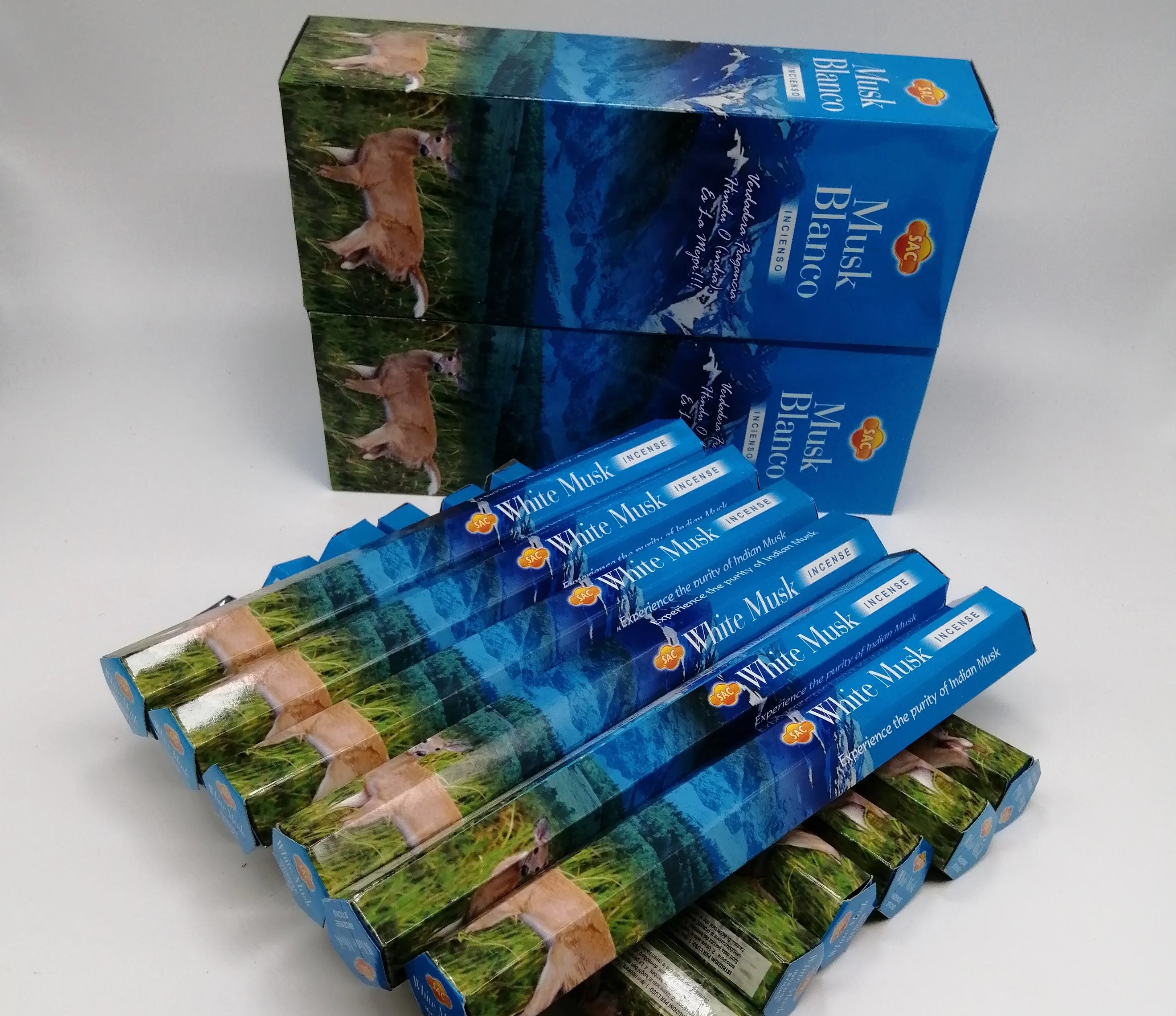 Сумочка с белым мускусным ароматом, 2 коробки, 6 коробок (всего 240 г)