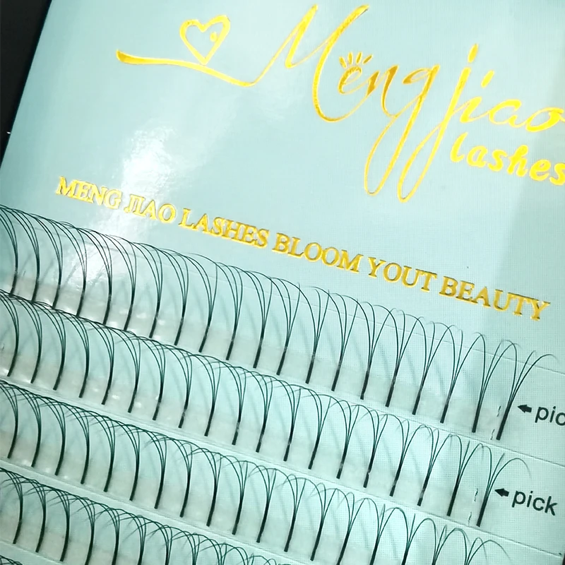 Ресницы Premade широкие для наращивания профессиональные ресницы из искусственной