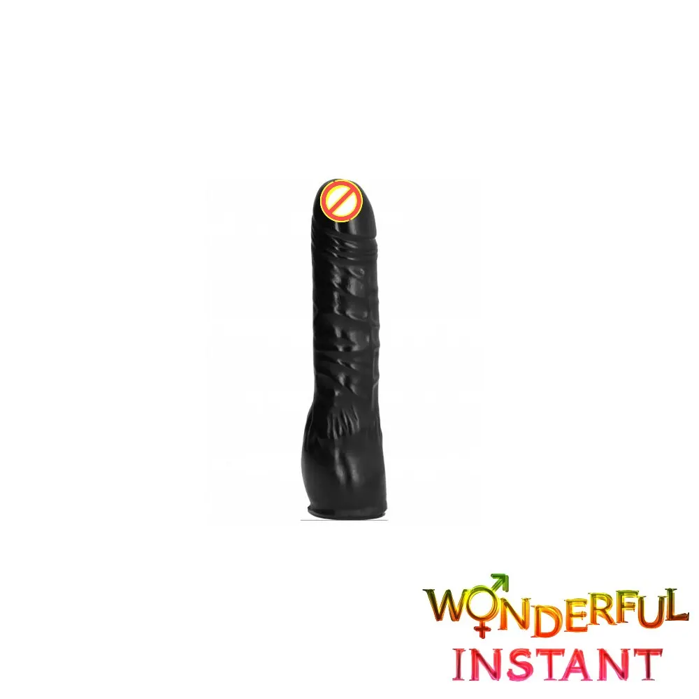 Все Черный фаллоимитатор 20 см интимные игрушки для женщин мастурбатор по