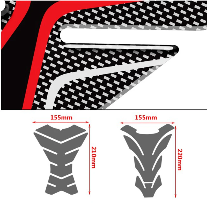 3D-наклейки на мотоцикл для Honda VFR800F VFR1200X VFR1200F 2016 2017 2018 2019 газ масло фотография -
