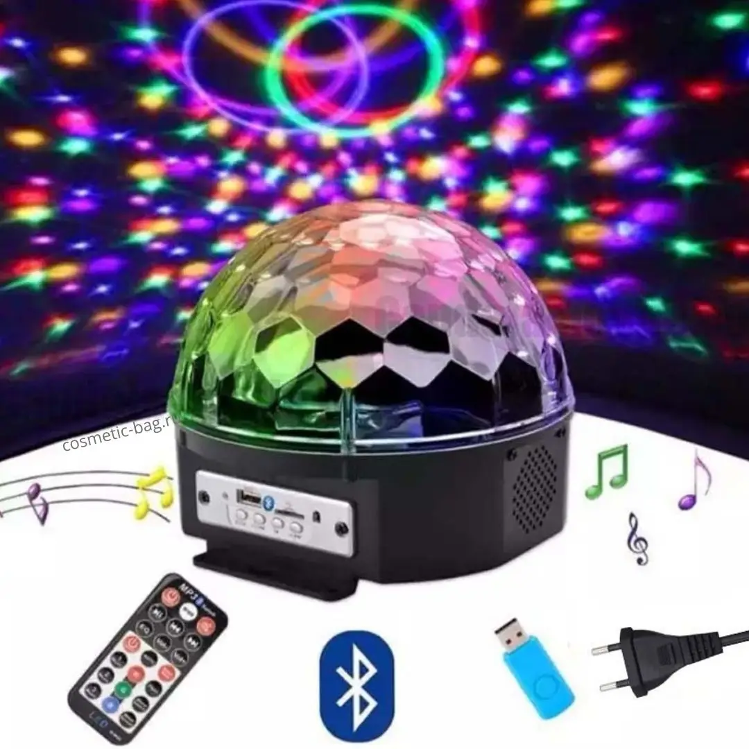 Диско-шар LED RGB Magic Ball Light с USB | Дом и сад