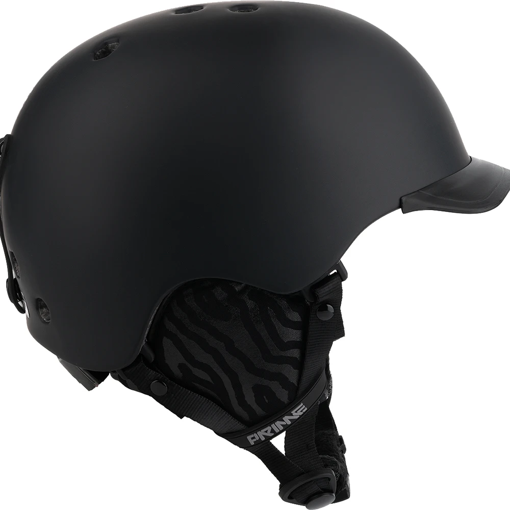 Шлем PRIME Snowboards (Unisex) для сноуборда и горных лыж черный|Горнолыжный шлем| |