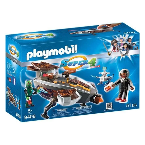 Игровой набор Super 4 Playmobil 9408 (51 шт) | Игрушки и хобби