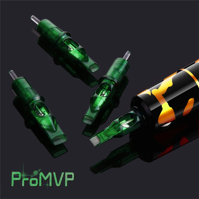

Round Magnum 20pcs Disposable Tattoo Needles - ProMVP Tattoo Cartridges Perfect for Creating Shadow