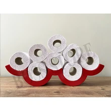 Multiple Toilet WC Paper Holder Roll Tissue Bathroom Accessories Sheet Wall Mounted Rack New Modern Flying Solo Storage Designer
