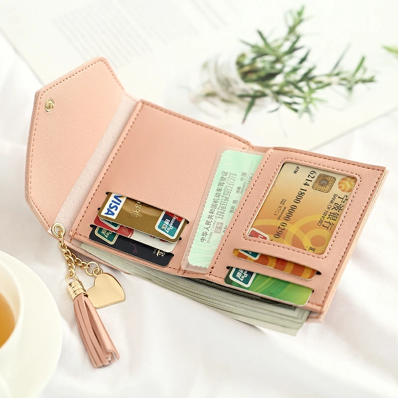 LTBOOS новый кошелек для женщин короткий стиль небольшой свежий и тонкий милый мини