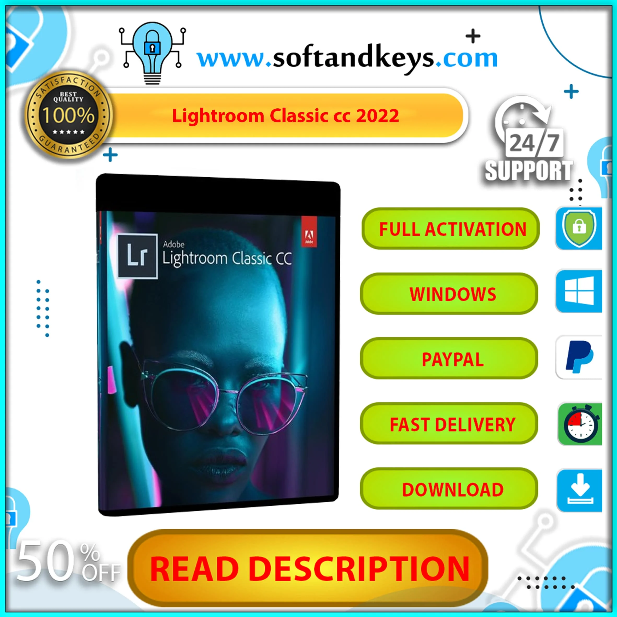 

{Adоbе lighroom Classic 2022Быстрая доставкаАктивация на весь срок службыWindows}