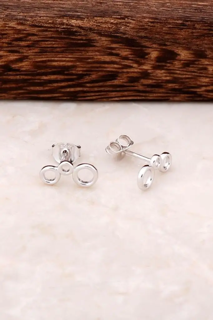 

Дизайнерские серебряные серьги в виде колец 4330, высококачественные оригинальные серебряные ювелирные изделия ручной работы из филиграни, ...