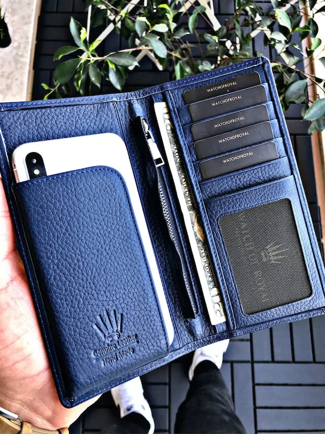 

GREAT FLATOR DARK BLUE TELEFON WALLET 324076977