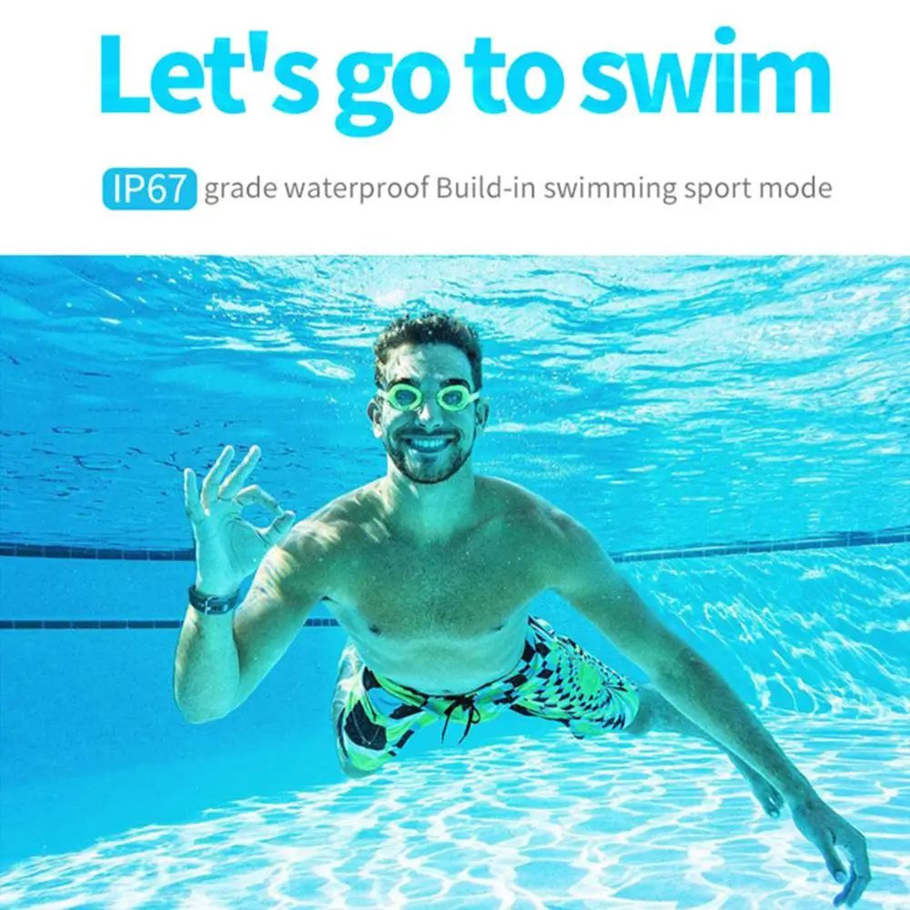 Смарт часы для мужчин Женский шагомер кровяное давление монитор сердечного