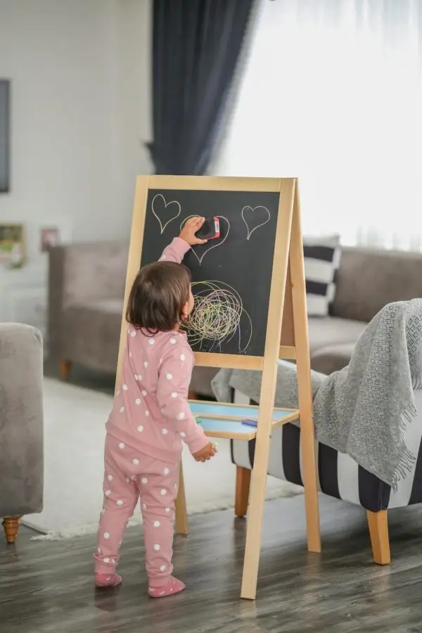 

Magnetic Writing Board Double Sided Blue