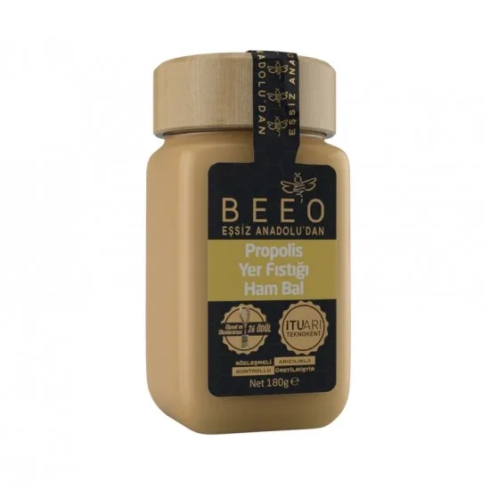 

Beeo - Peanut + Raw Honey + Propolis 190g - 6.7oz