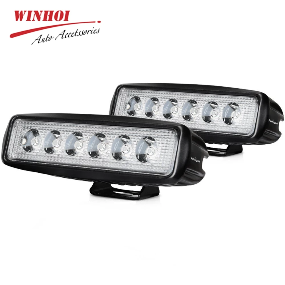 Светодиодный рабочий светильник для автомобилей 6 &quot18 Вт комбинированный