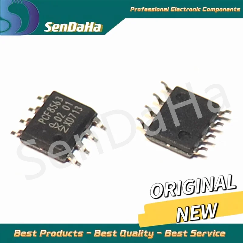 PCF8563T PCF8563T/5soic8 8563 новый оригинальный 10 шт./лот Бесплатная доставка