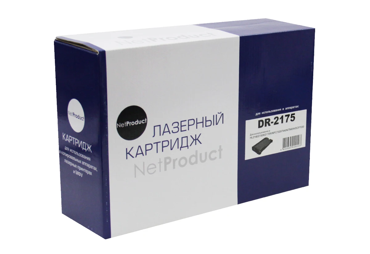 Драм-юнит NetProduct (N-DR-2175) для Brother HL-2140/2150/2170/7030/7040 12K |