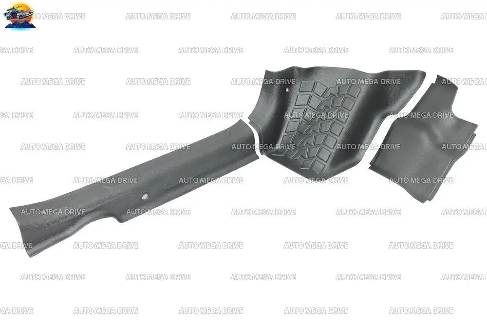 Защитные накладки на передний и задний ковролин салона для Renault Duster 2021 молдинги