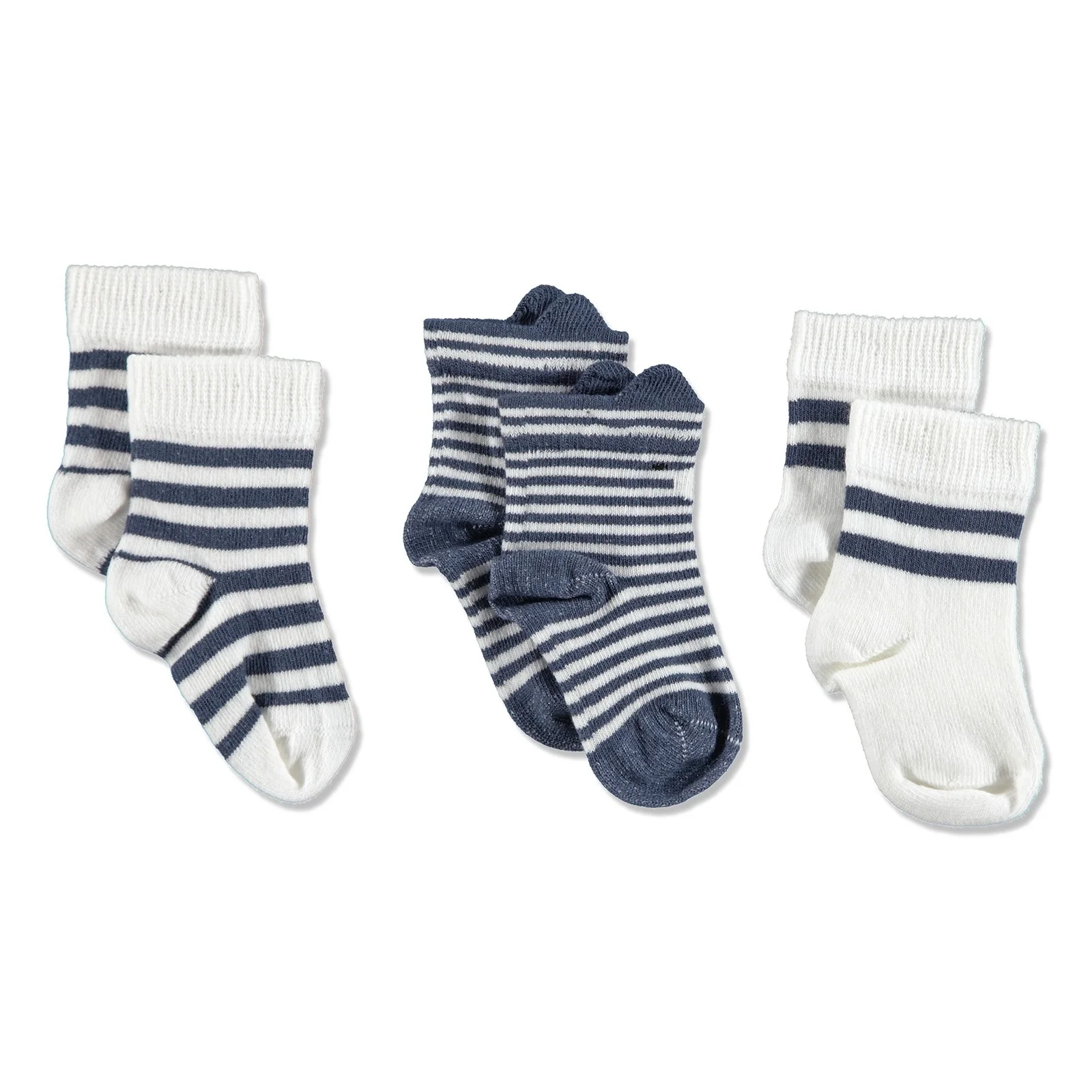 Ebebek Aziz Bebe/Хлопковые носки для малышей 3 предмета| |