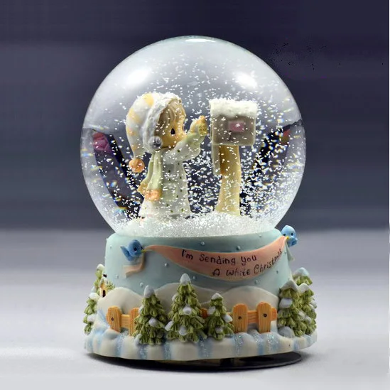 Стеклянный шар со снегом Новогоднее чудо, снежный шар, snow globe |  AliExpress