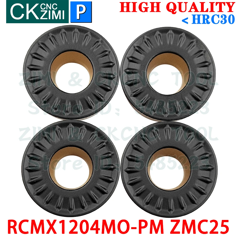 RCMX1204MO-PM ZMC25 RCMX 1204MO PM R6 Твердосплавные пластины Пластины для круглого фрезерования