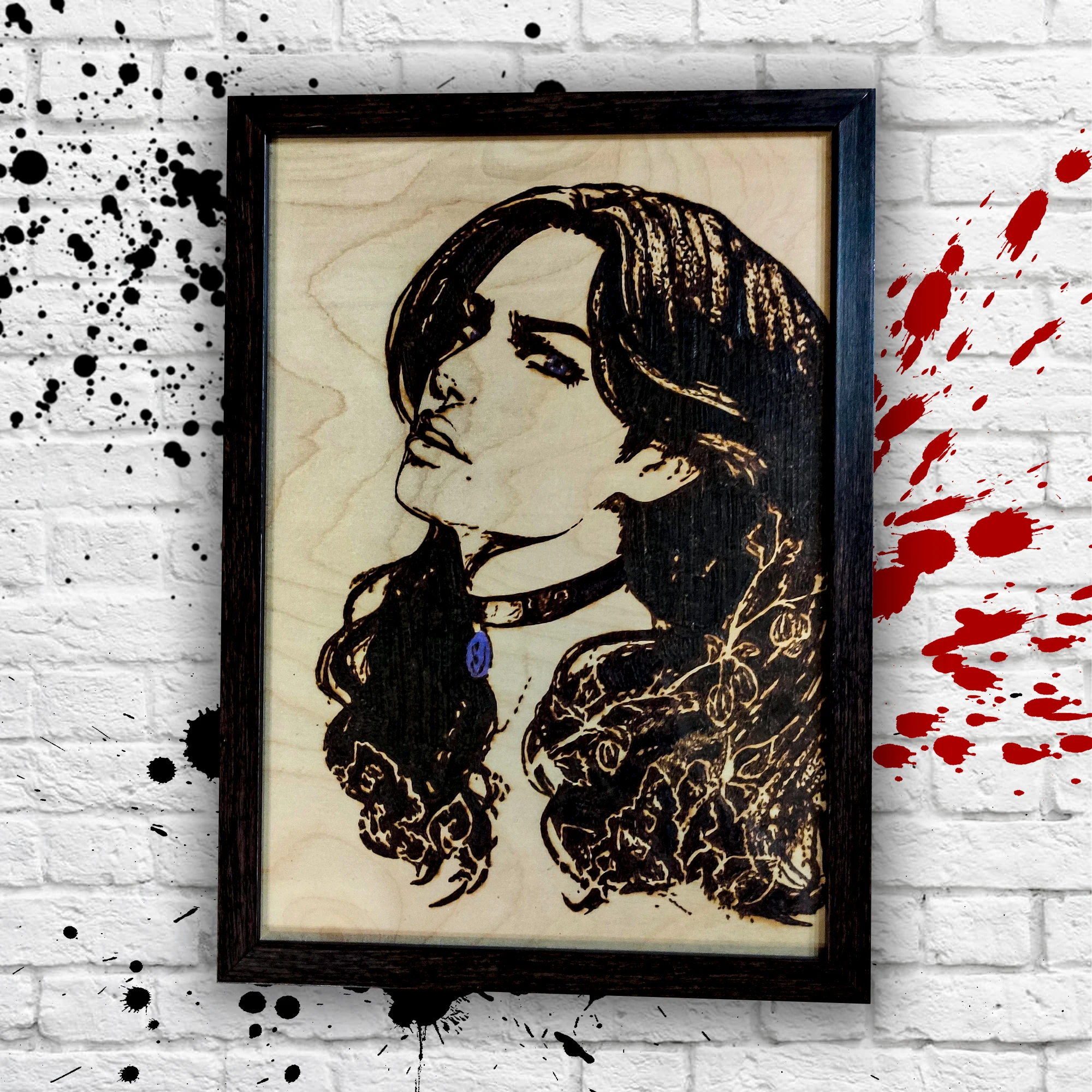 Постер на стену. Ведьмак. Йеннифер. Для дома. Украшение. Пожарок. Картина.Kawaii.