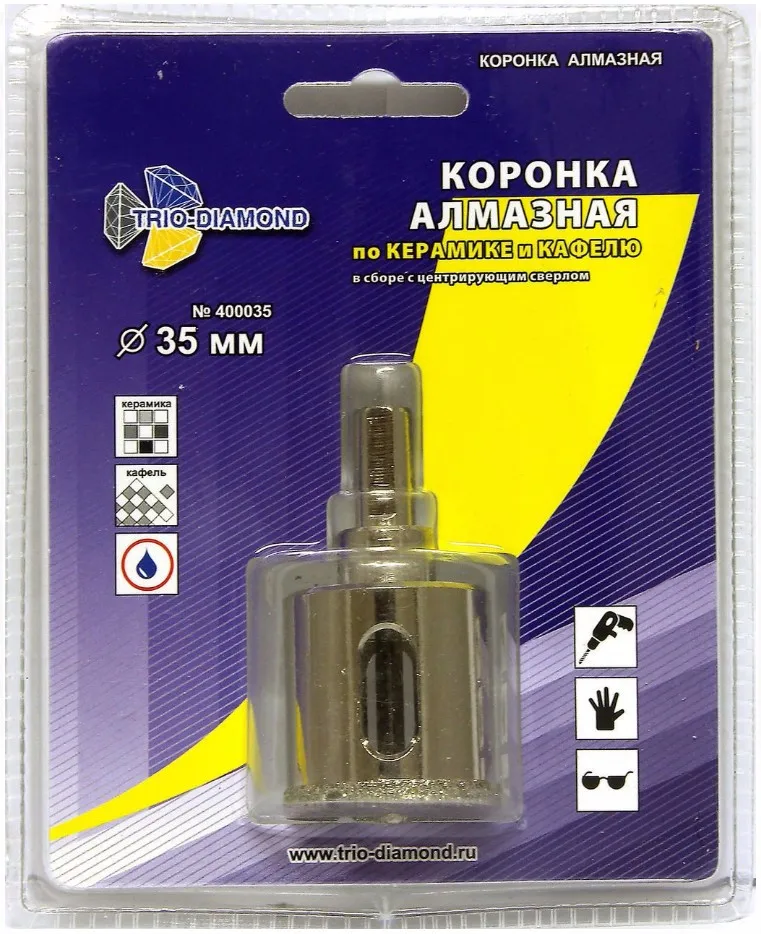 Коронка алмазная TRIO-DIAMOND 35*30 |