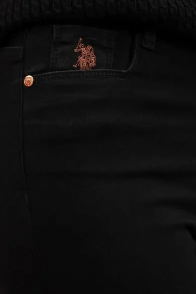 U.S. POLO ASSN. Black Skinny Denim Pants |