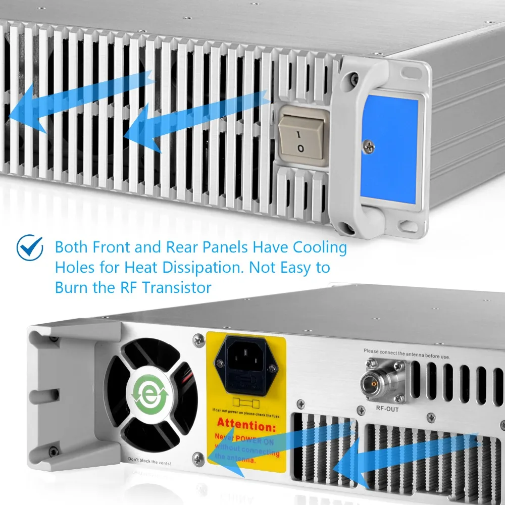 FMUSER FSN-1000W 1000 Вт 1 кВт fm-передатчик радио и FU-DV2 антенна для радиостанции