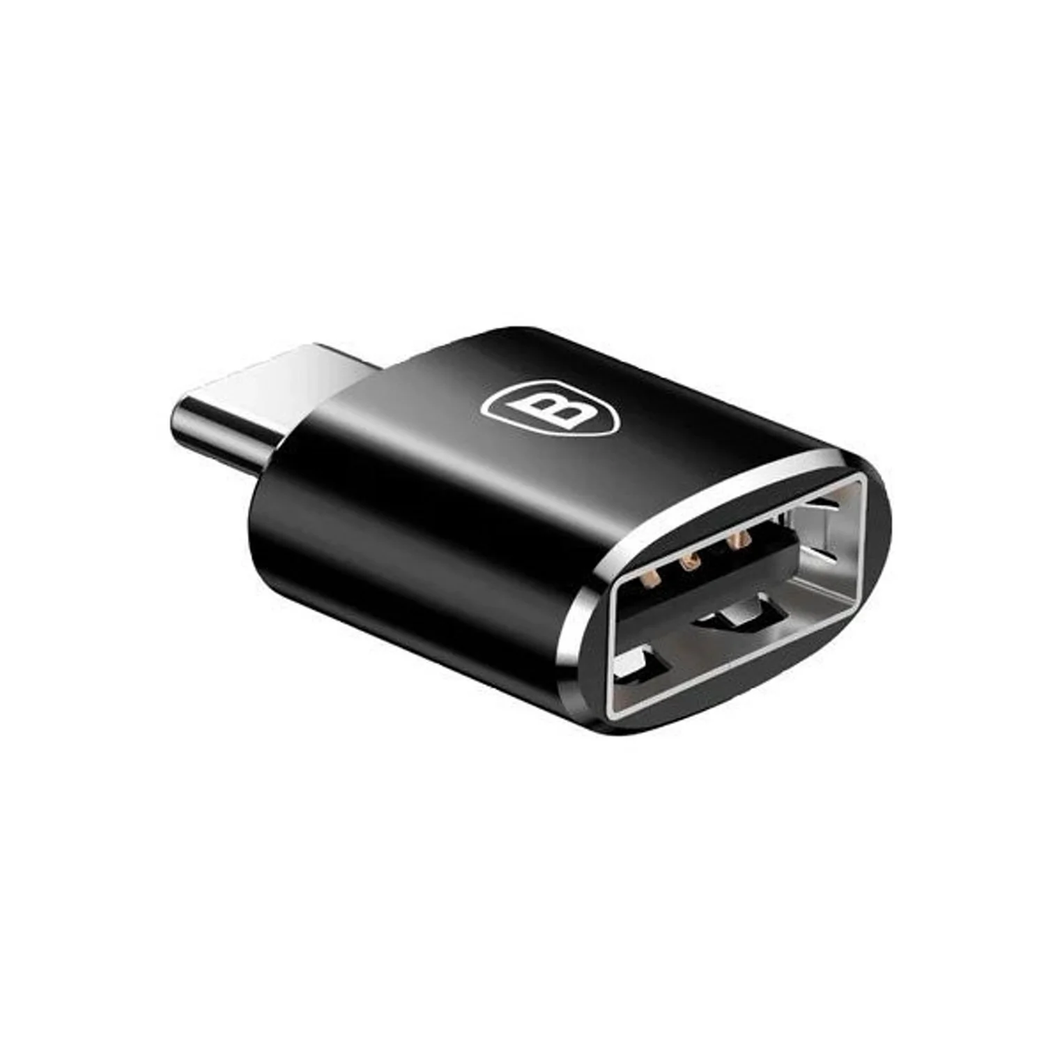 Baseus Mini USB Female to Type-C Male Adapter Converter переходник адаптер для телефона планшета