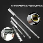 Удлинитель для электрического шуруповерта, магнитные держатели бит 14 дюйма, шестигранная отвертка, дрель 6075100150 мм, быстрая смена, 1 шт.