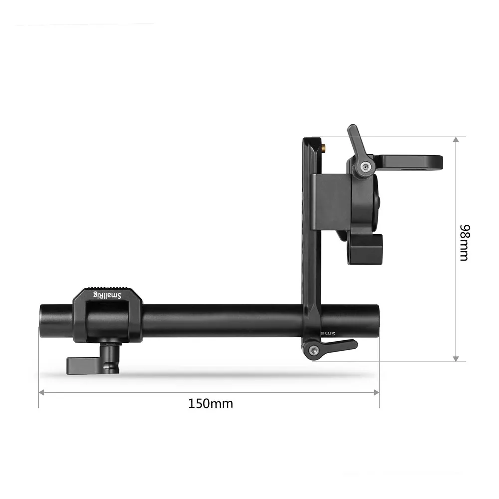 SmallRig 360 градусов Поддержка EVF для монитора Canon C200 с стержнем 15 мм и рейкой NATO