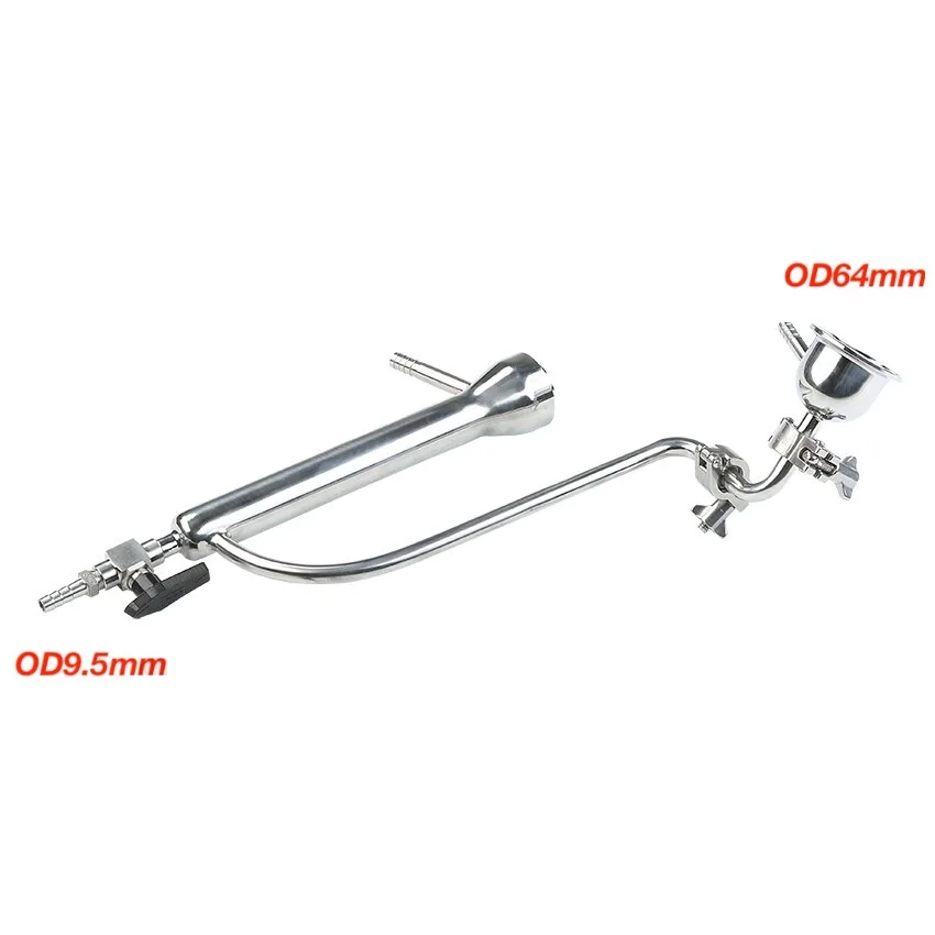 Непрерывное измерение спирта из нержавеющей стали 304 Tri clamp OD64mm попугай