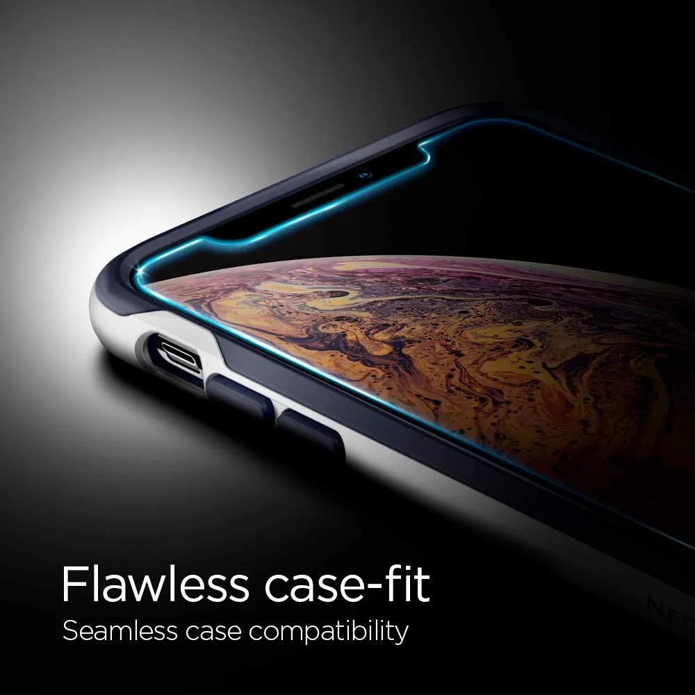 Защитное стекло Spigen Align Glas.tR 2 pack (AGL00101) для iPhone 11/XR (Clear)|Защитные стёкла и плёнки