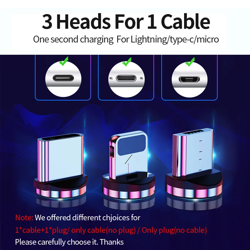 Магнитный кабель USB Type-C для iPhone Android | Мобильные телефоны и аксессуары - Фото №1