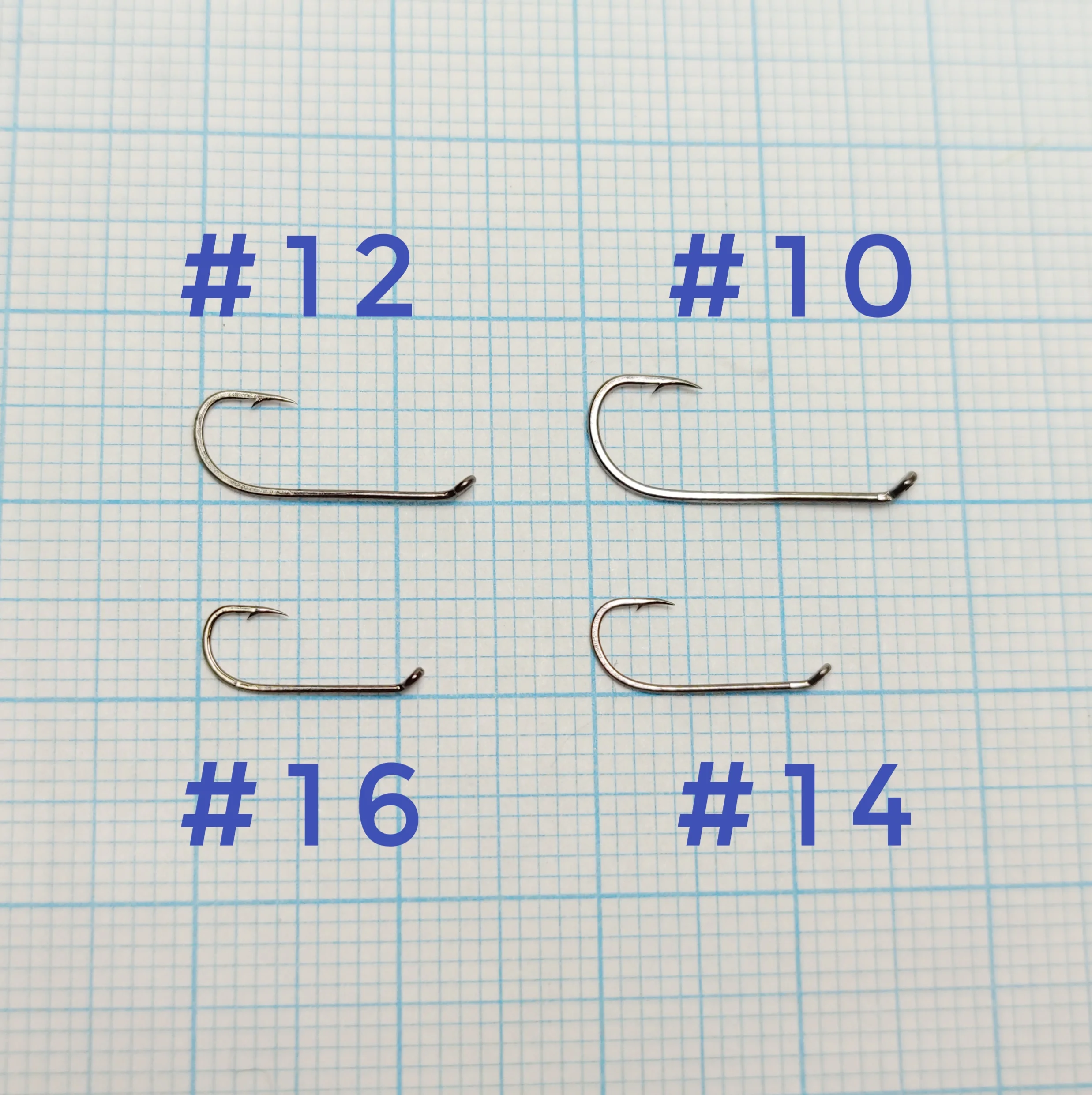 Крючок Fly SW F-11 Корея 25/100/500 шт. Из тонкой прочной проволоки. Для вязания